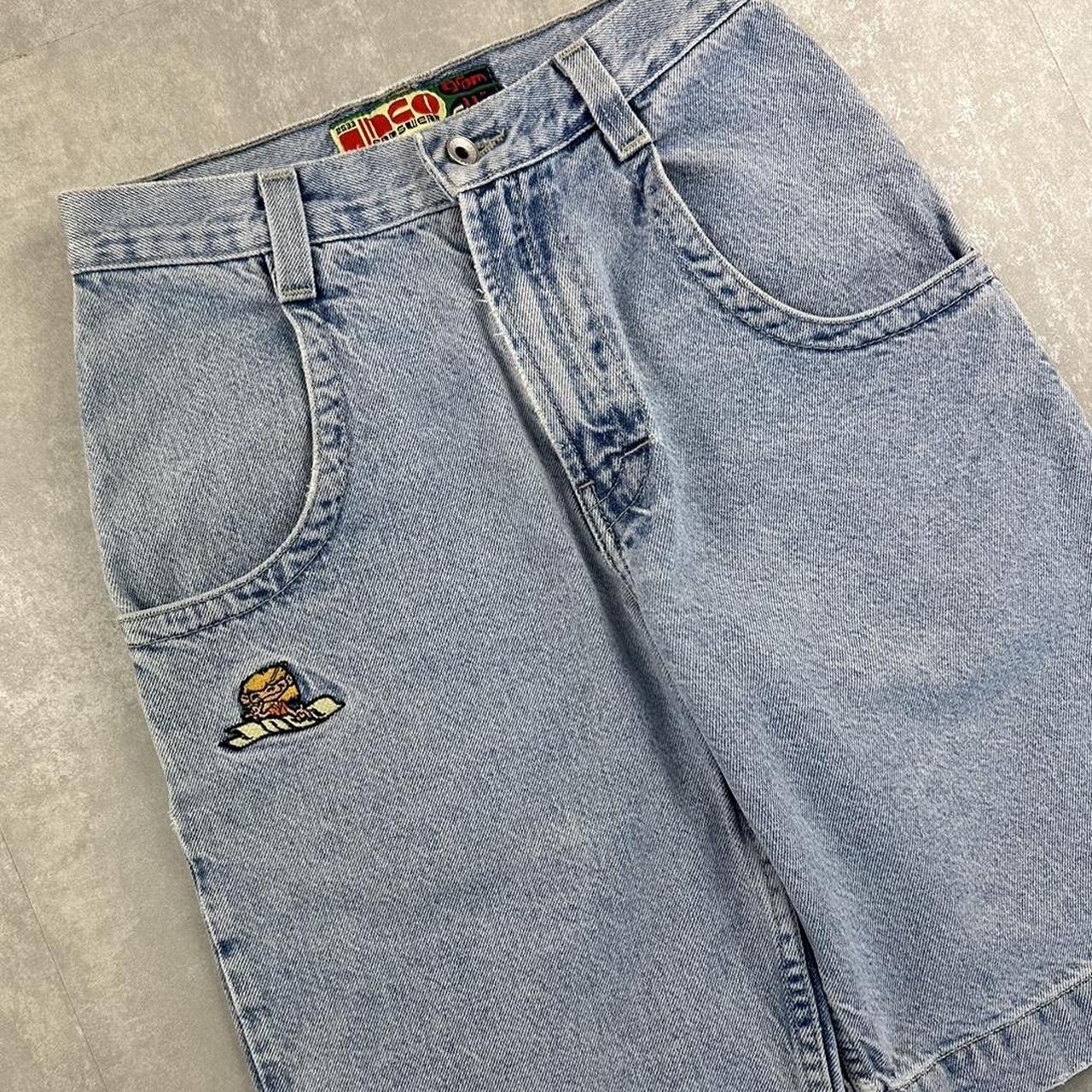 JNCO 2000s Japanese style spellout carpenter fit skate jorts