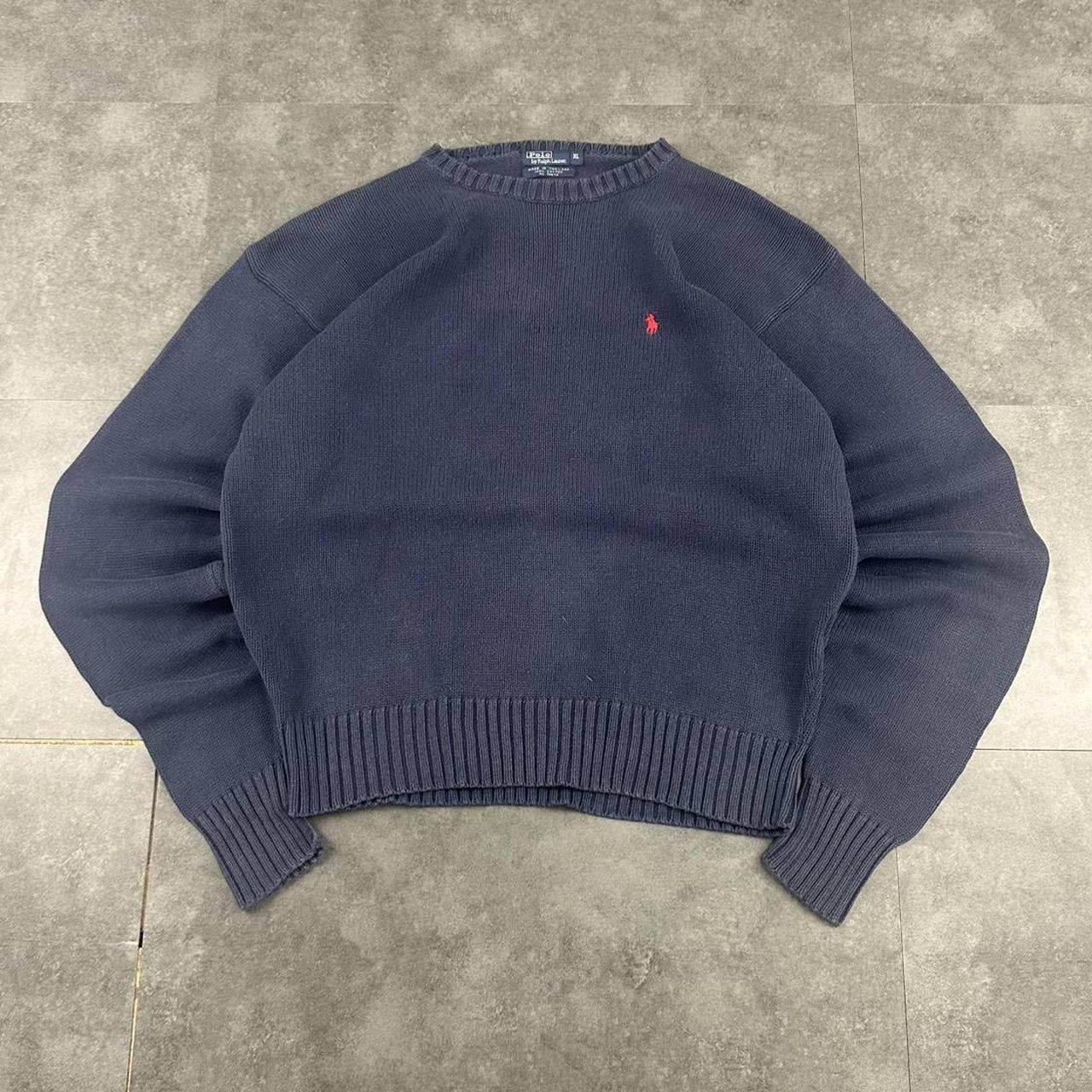 Polo Ralph Lauren 90s heavyweight chunky knit pullover knit Jumper