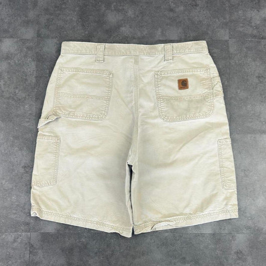 Carhartt 2000s dungaree workwear comfort fit cargo shorts