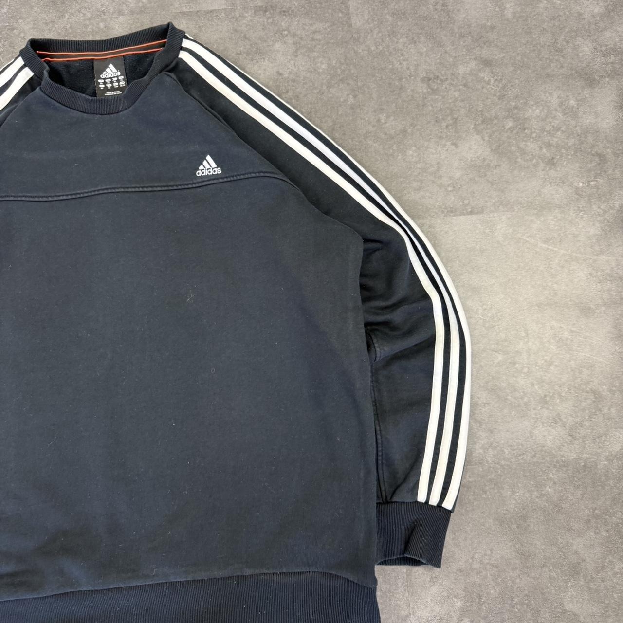 Vintage 2000s Adidas Spellout Three stripe big logo Sweatshirt