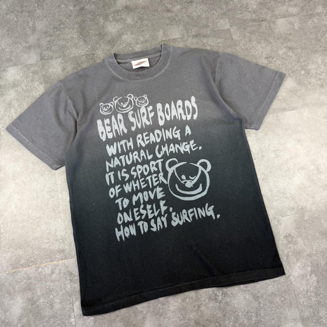Bear surfboards 2000s Print graphic T shirt