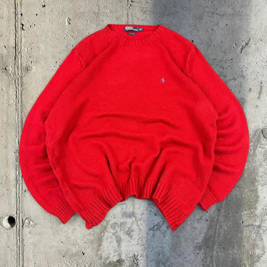 Polo Ralph Lauren 90s chunky knit jumper