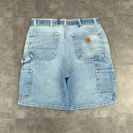 Carhartt 2000s dungaree workwear comfort fit cargo shorts