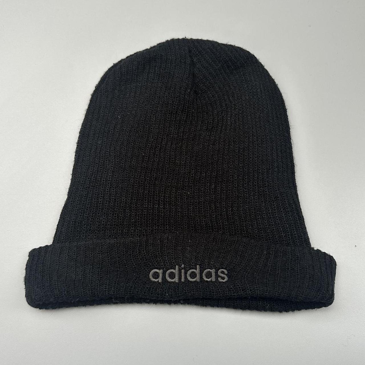 Adidas 2000s vintage Surfwear Skater embroidered logo beanie hat