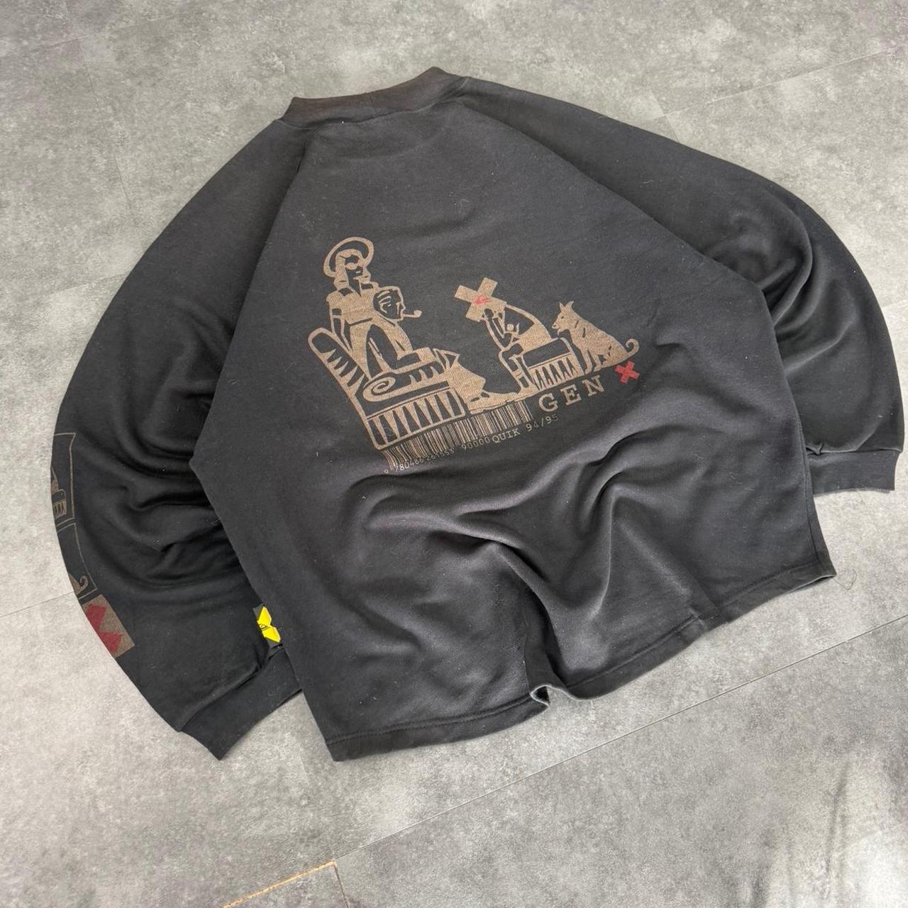 Quiksilver Vintage 2000s Surfwear company y2k spellout sweatshirt