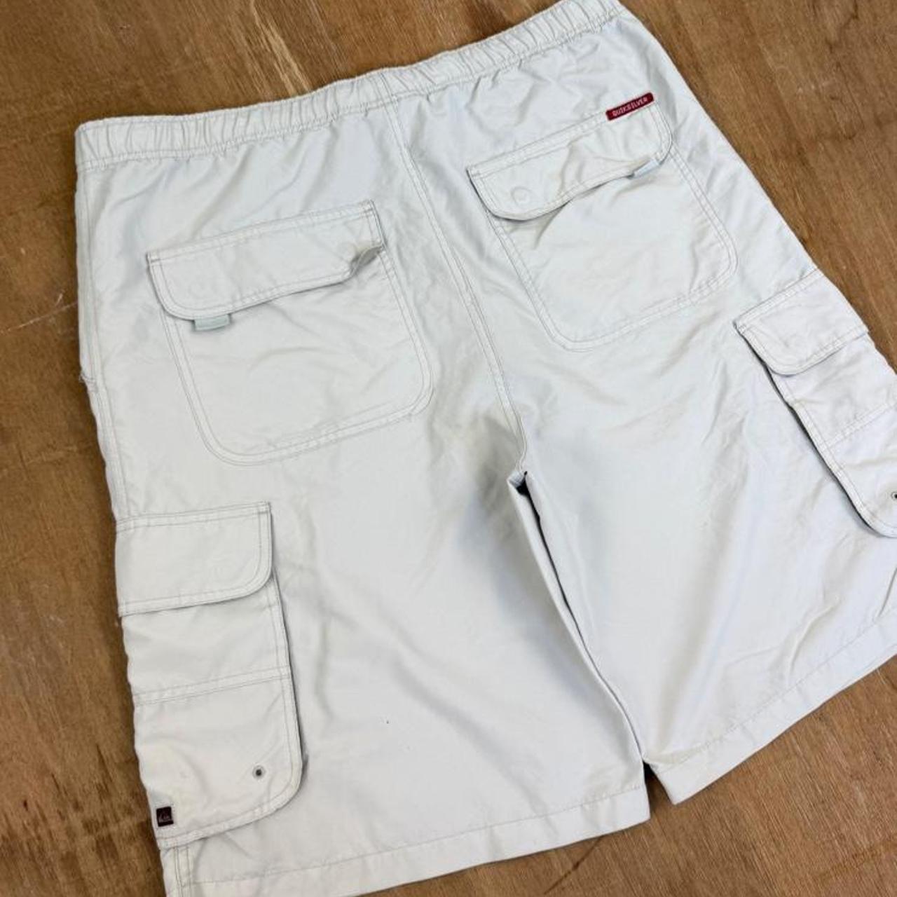 Quiksilver 2003 surf event surfwear Y2K swim board shorts