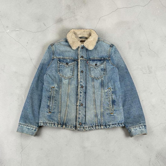 Levi’s Jeans Skateboarding Sherpa trucker denim jacket