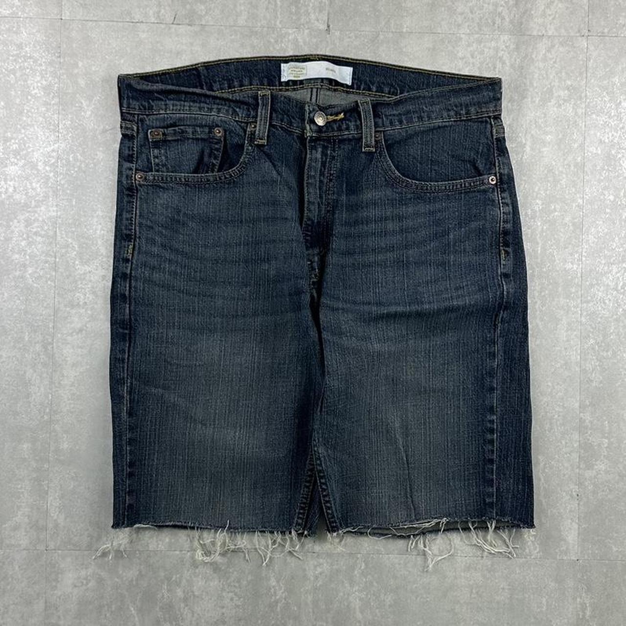 Levi’s regular fit 2000 cut off denim jeans