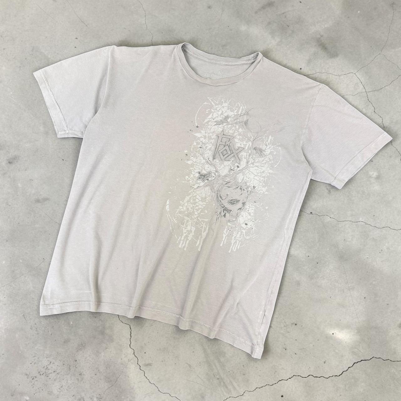 Fox Racing Vintage Y2K grunge hip hop logo T-Shirt