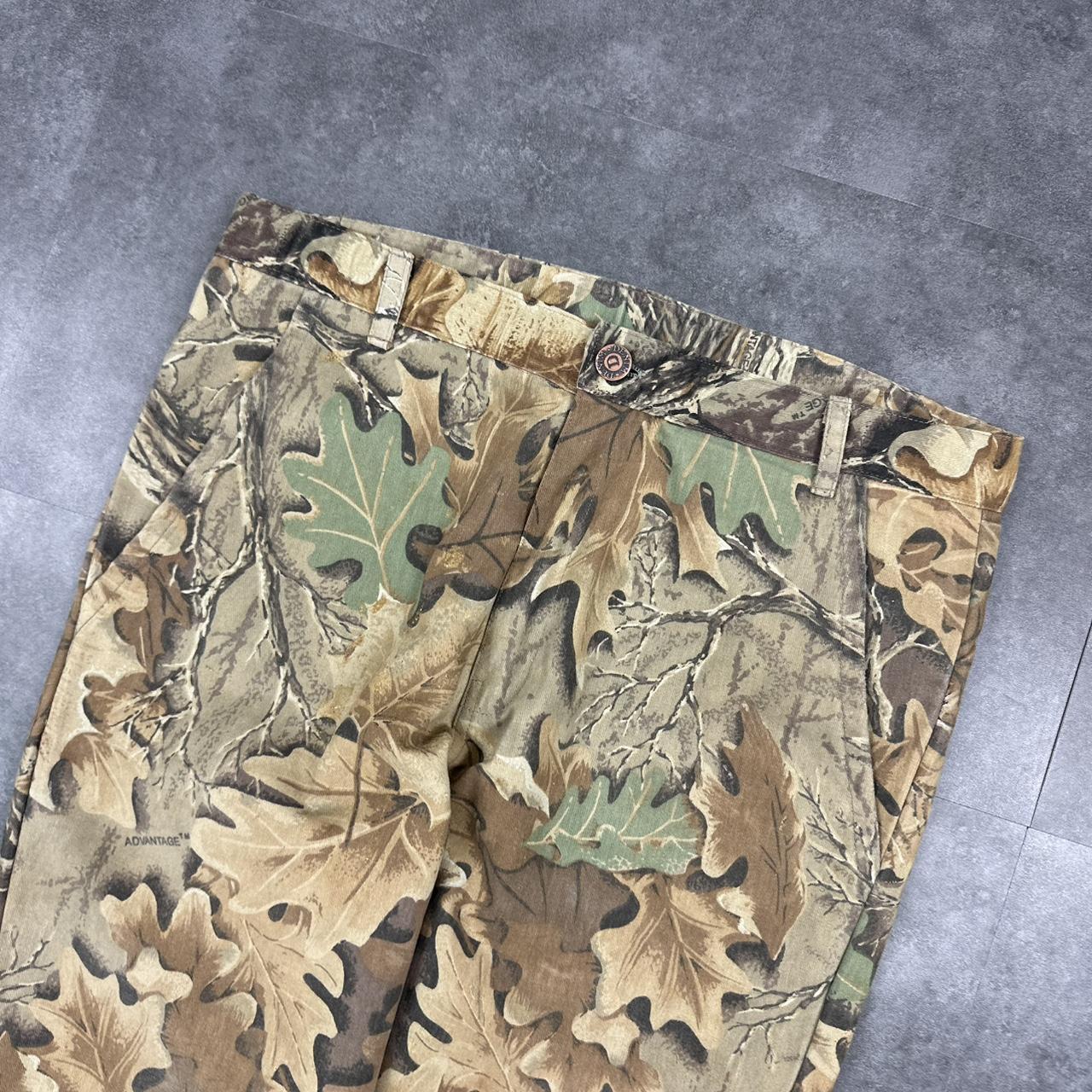 Realtree camo Mossy oak 2000s dungaree workwear cargo trousers