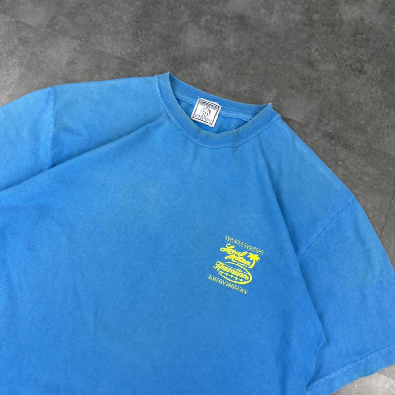 Local motion 2000s Print graphic logo Hawaii T shirt
