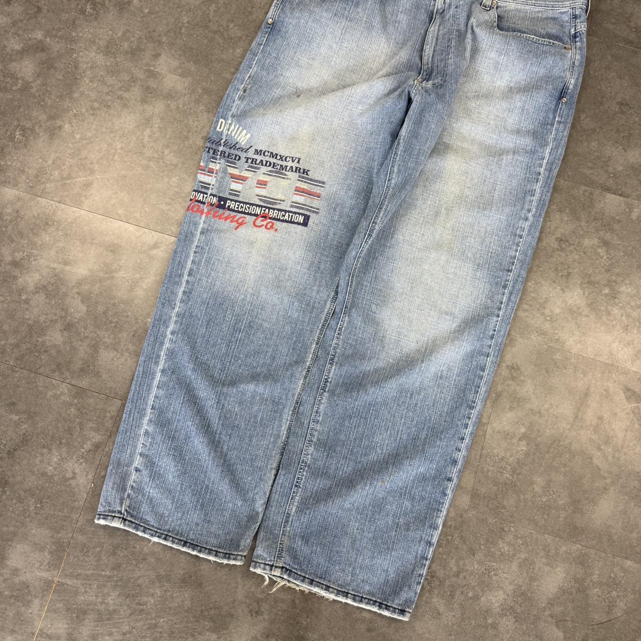 Enyce 2000s USA denim Vintage skater Baggy HipHop Y2k Jeans