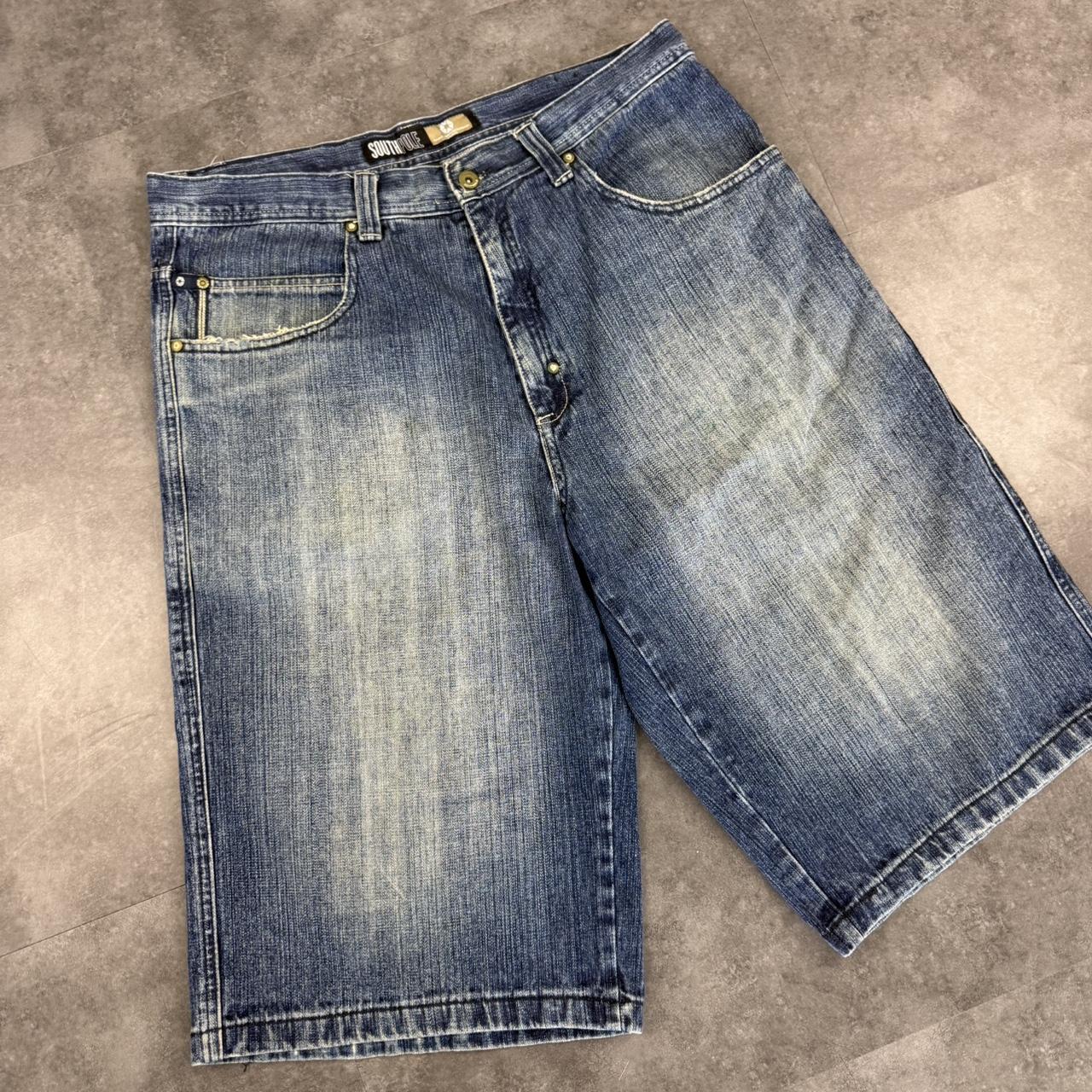 Southpole Grunge 2000s Vintage Japanese style Baggy HipHop Y2k Jorts