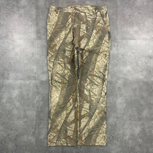 Realtree camo Mossy oak 2000s dungaree workwear cargo trousers