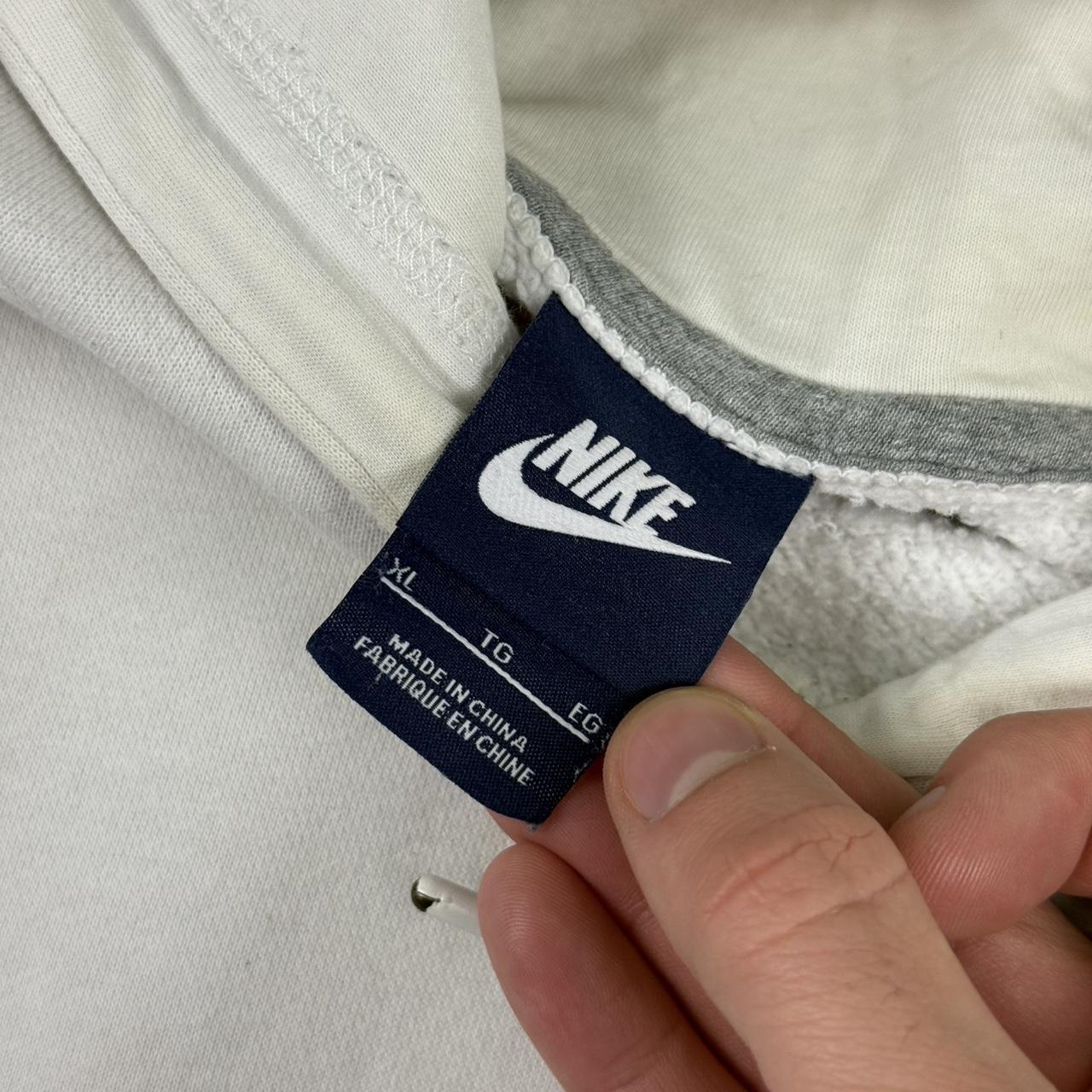 vintage Nike 2000s swoosh logo embroidered pullover hoodie