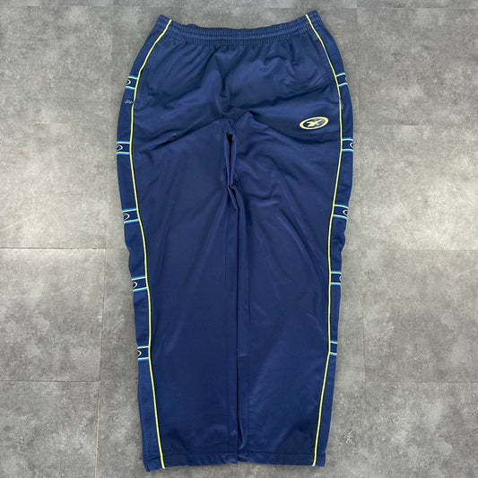 Reebok 2000s baggy vintage sportswear adjustable track pants