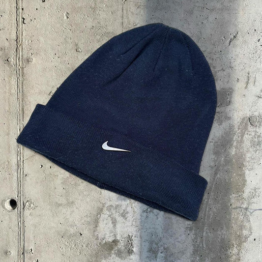 Nike 2000s vintage sportswear Skater embroidered logo beanie hat