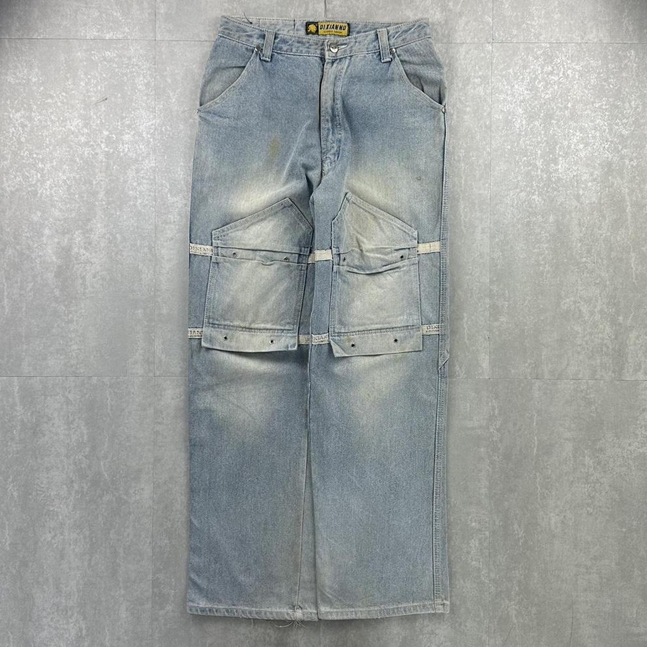 2000's spellout carpenter style jeans