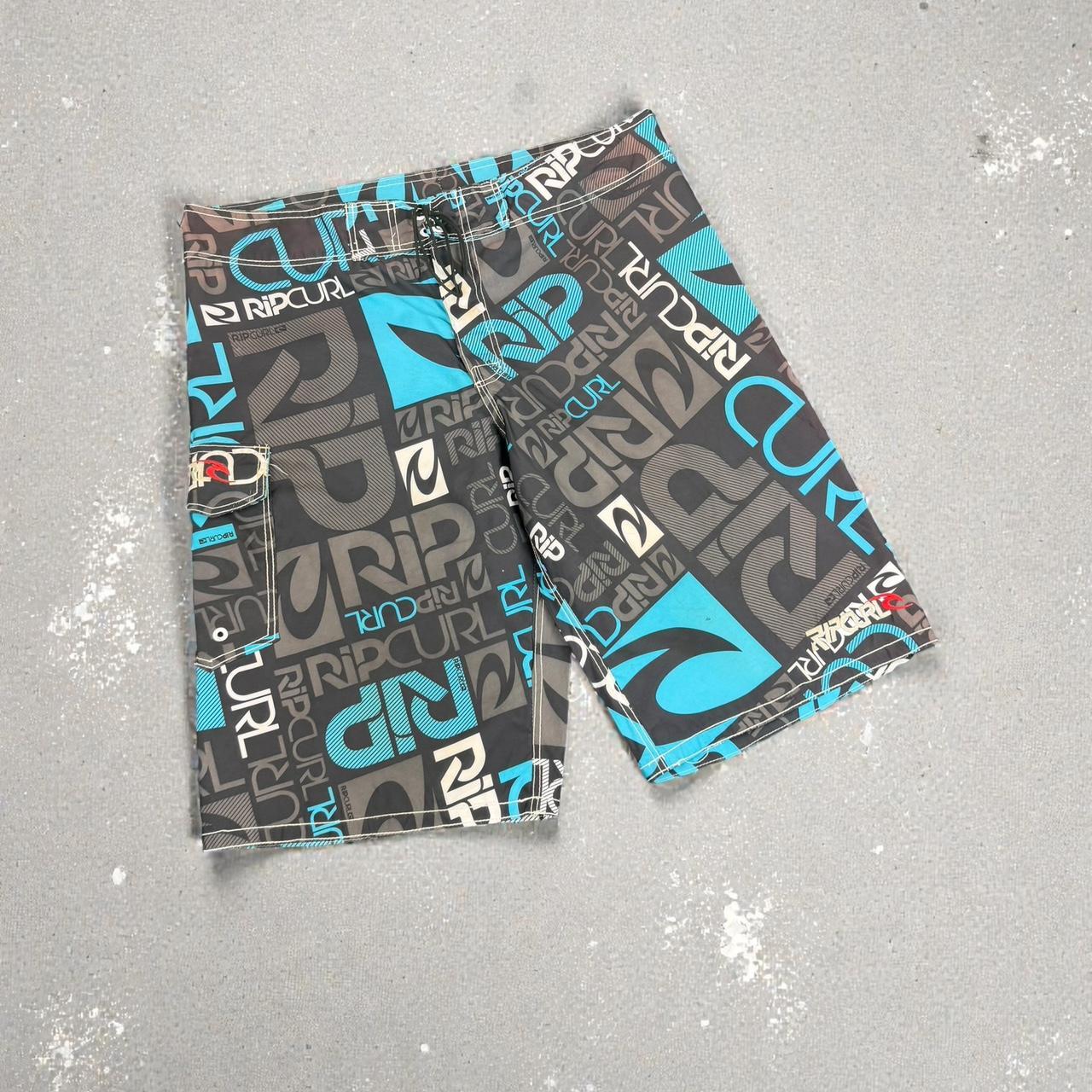 Rip Curl Vintage Y2K Surfwear beach swim board shorts