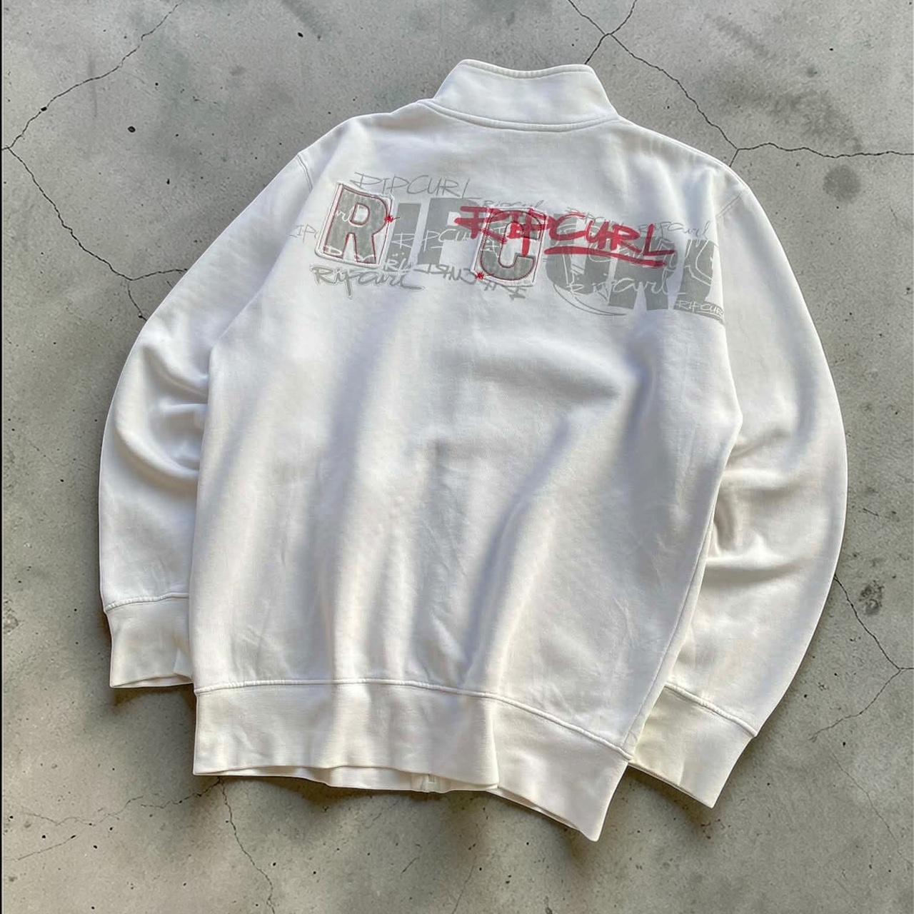 Rip Curl Vintage Y2K Surfwear 2000s mock neck zip up