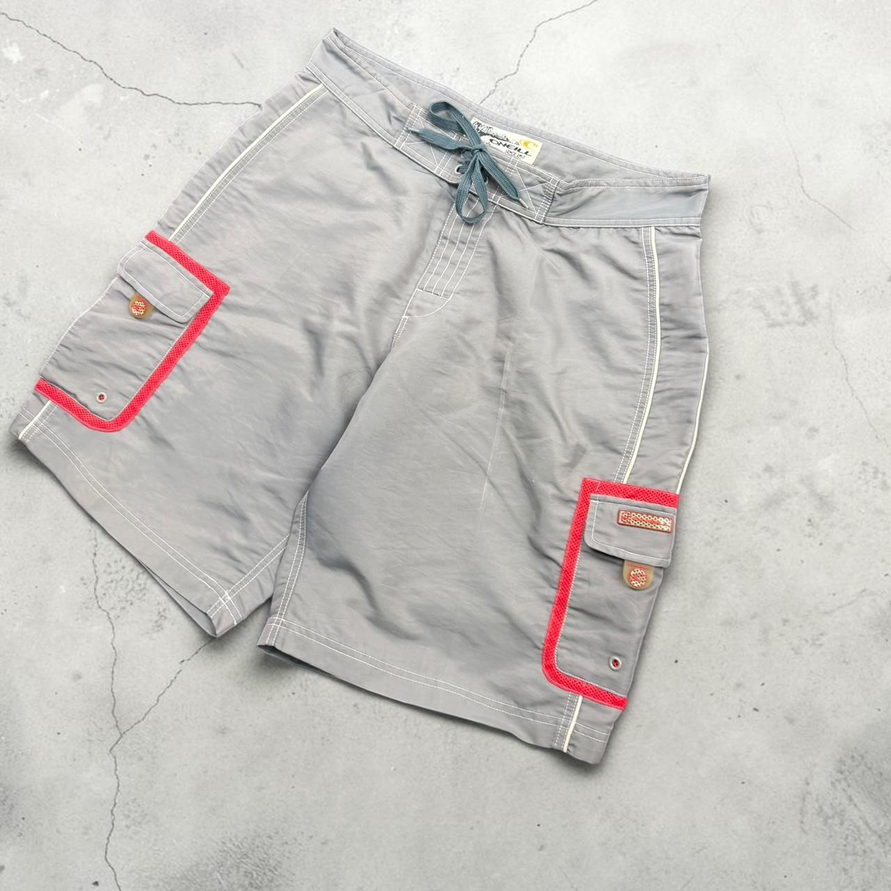 O’Neill surfer vintage Y2K Surfwear beach swim board shorts