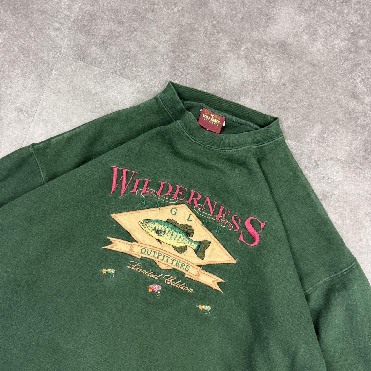 Vintage Lost Creak 90s wilderness embroidered sweatshirt