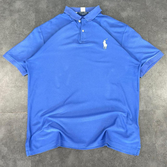 Polo Ralph Lauren 2000s Cheif Keef embroidered logo collared golf T shirt