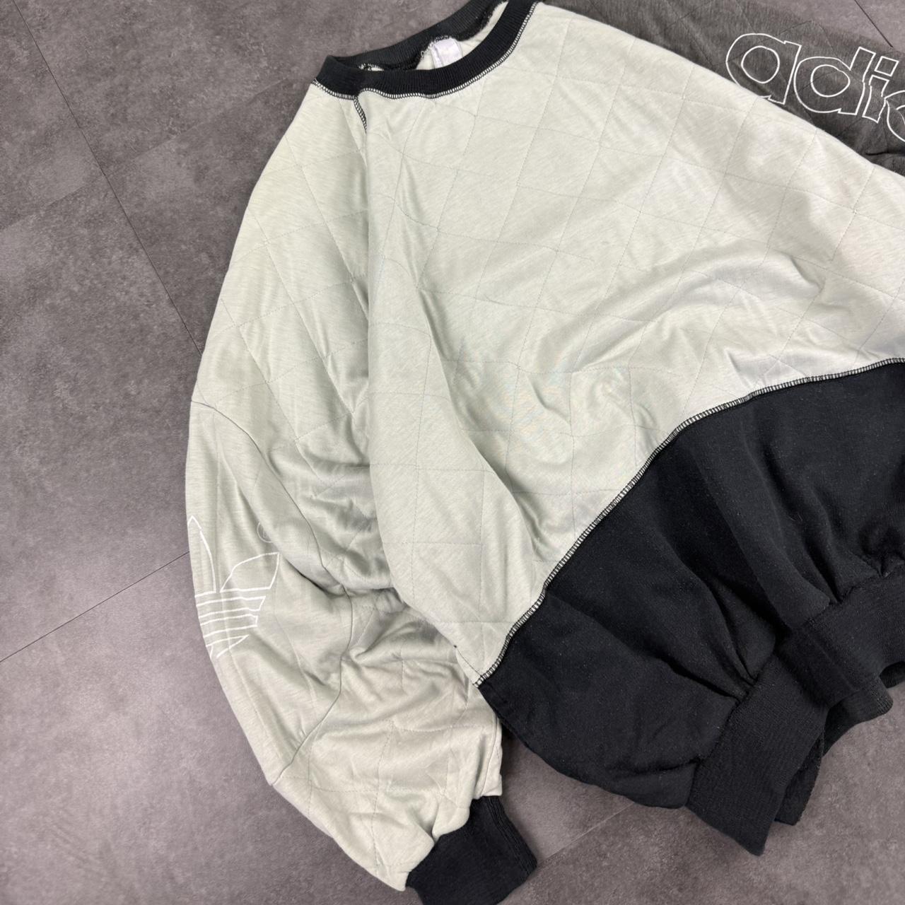 Vintage adidas ventex 90s German sportwear big Logo print sweatshirt