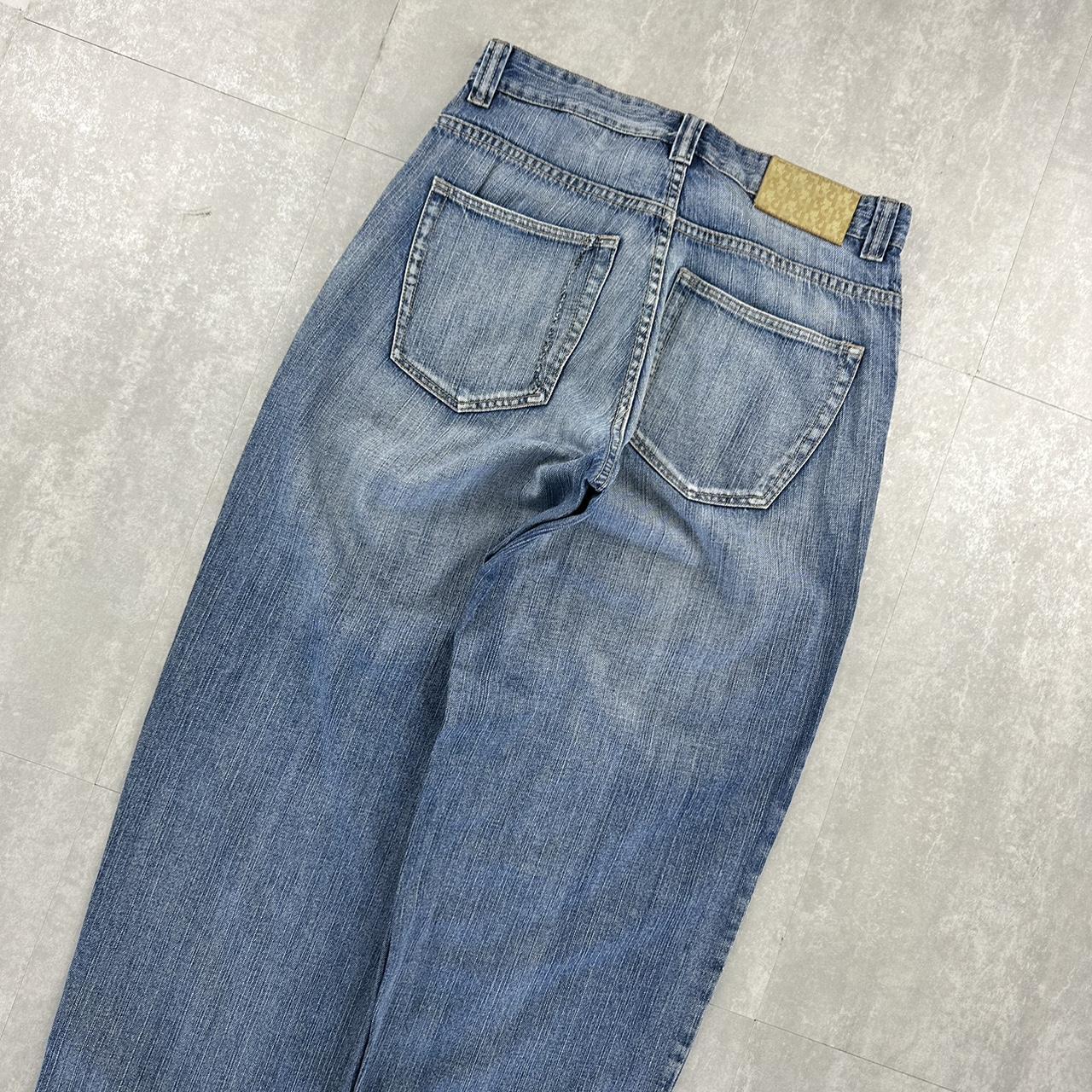 Pelle pelle monogram jeans 2000s spellout carpenter jeans