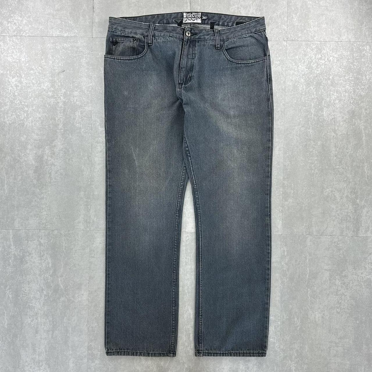 Quiksilver grunge jeans 2000s spellout carpenter jeans