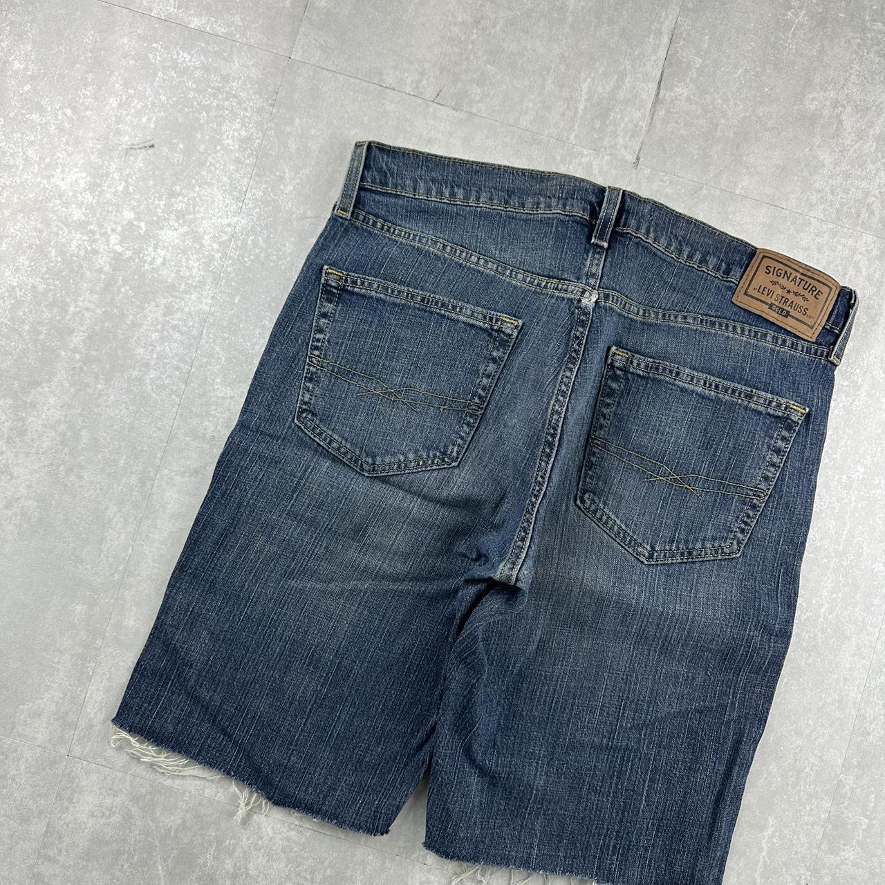 Levi’s regular fit 2000 cut off denim jeans