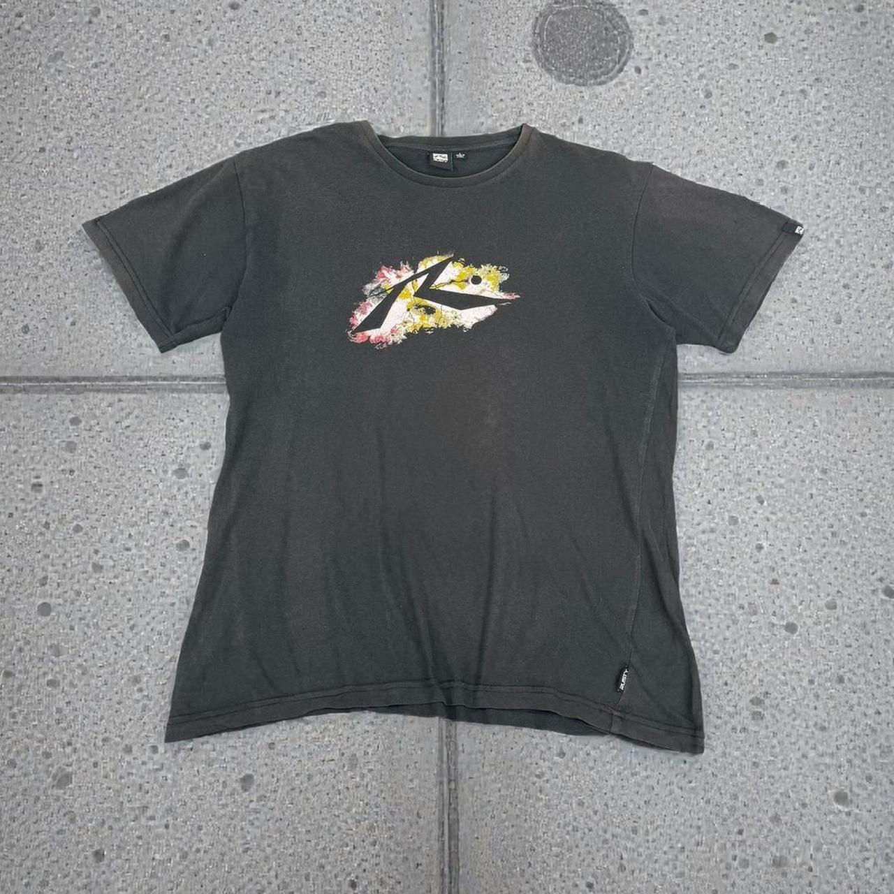 Rusty surf Vintage Y2K Surfwear logo paint splatter T-Shirt