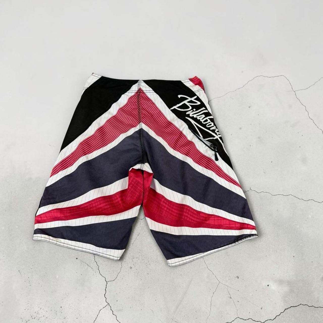 Billabong Andy irons samurai rising sun Y2K swim board shorts