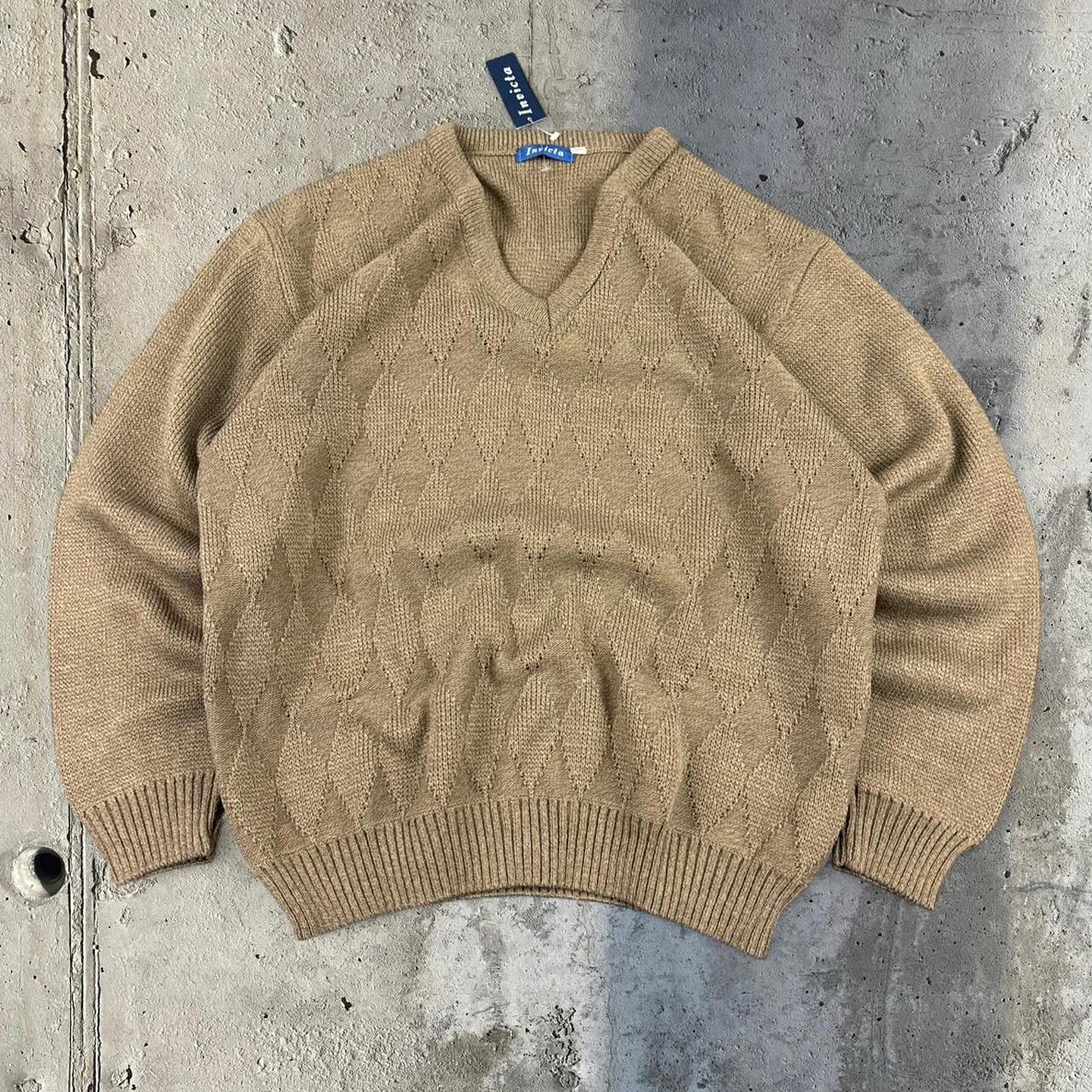 Vintage Invicta 90s chunky knit fisherman’s jumper