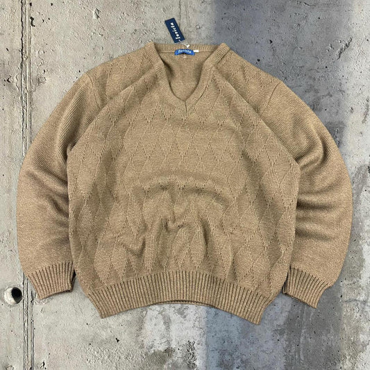 Vintage Invicta 90s chunky knit fisherman’s jumper