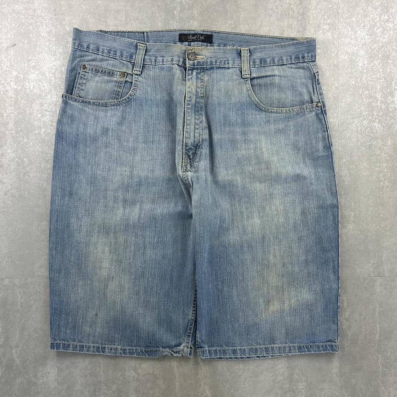 Southpole 2000s spellout carpenter style jorts