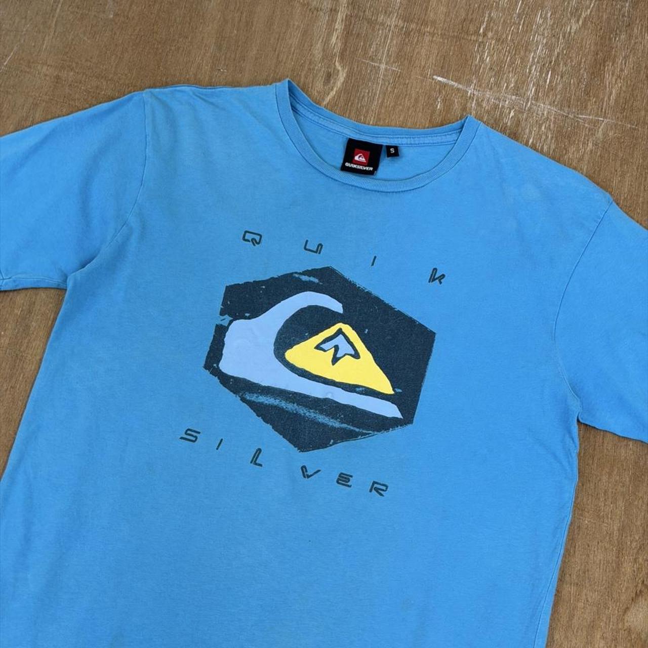 Quiksilver Surfwear blue Y2K T-Shirt