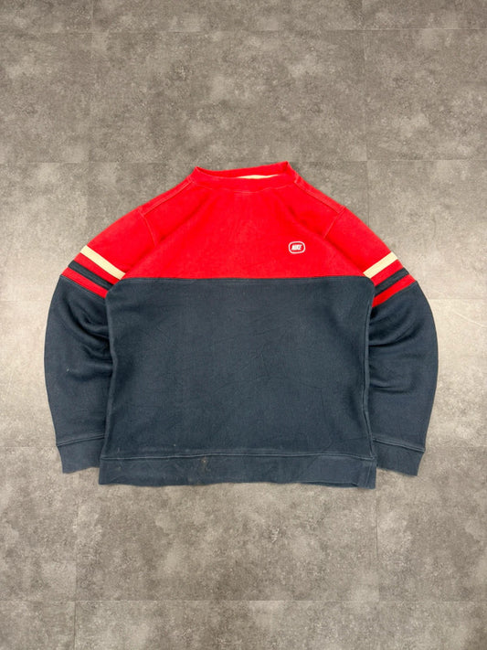 Nike 2000s Vintage Sweatshirt 90s Y2k Embroidered Spellout