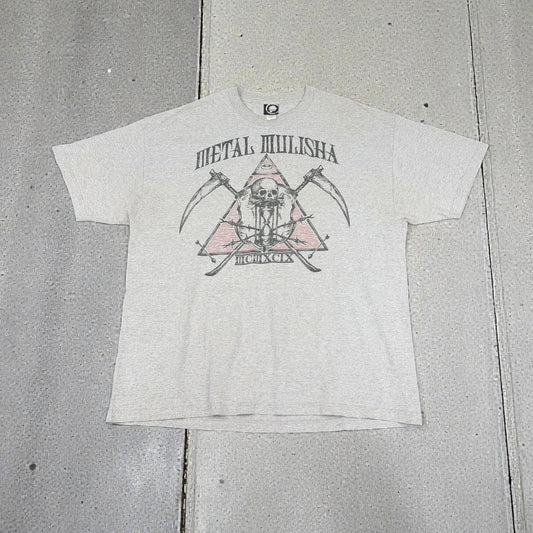 Metal Mulisha hip hop Vintage Y2K cage fighting grunge T Shirt