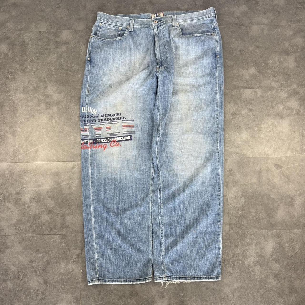 Enyce 2000s USA denim Vintage skater Baggy HipHop Y2k Jeans