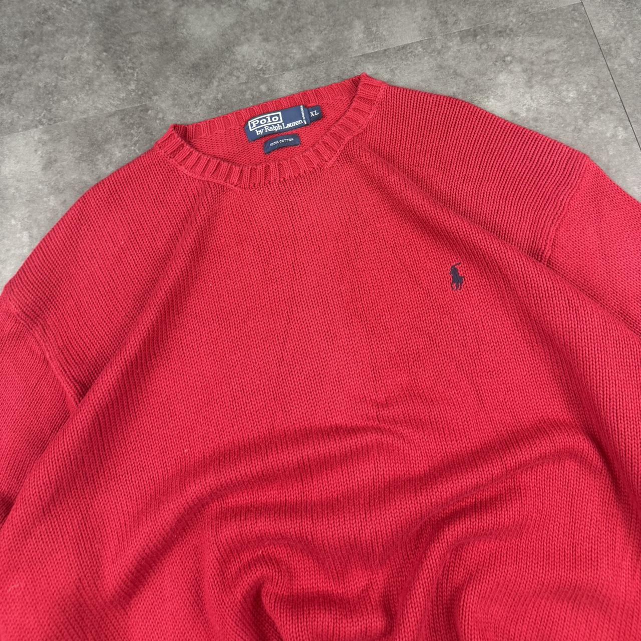 Polo Ralph Lauren 90s chunky knit heavyweight fisherman’s jumper