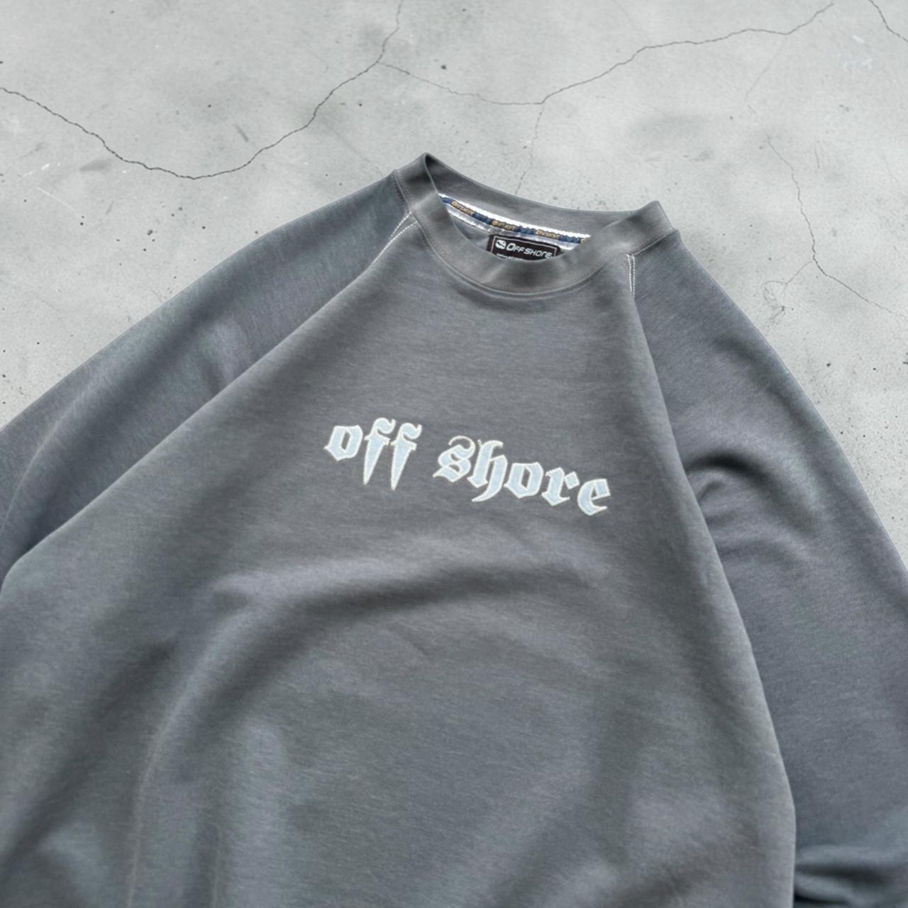 Offshore Vintage Y2K Surfwear 2000s spellout sweatshirt