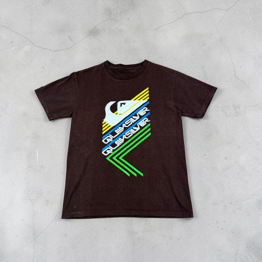 Quiksilver Surfwear brown Y2K T-Shirt