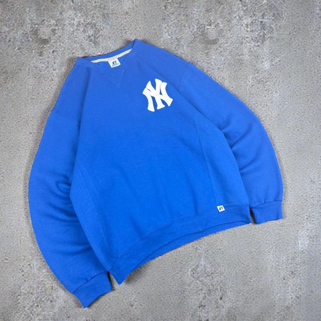 Russell athletic X Yankee embroidered Baseball sweatshirt