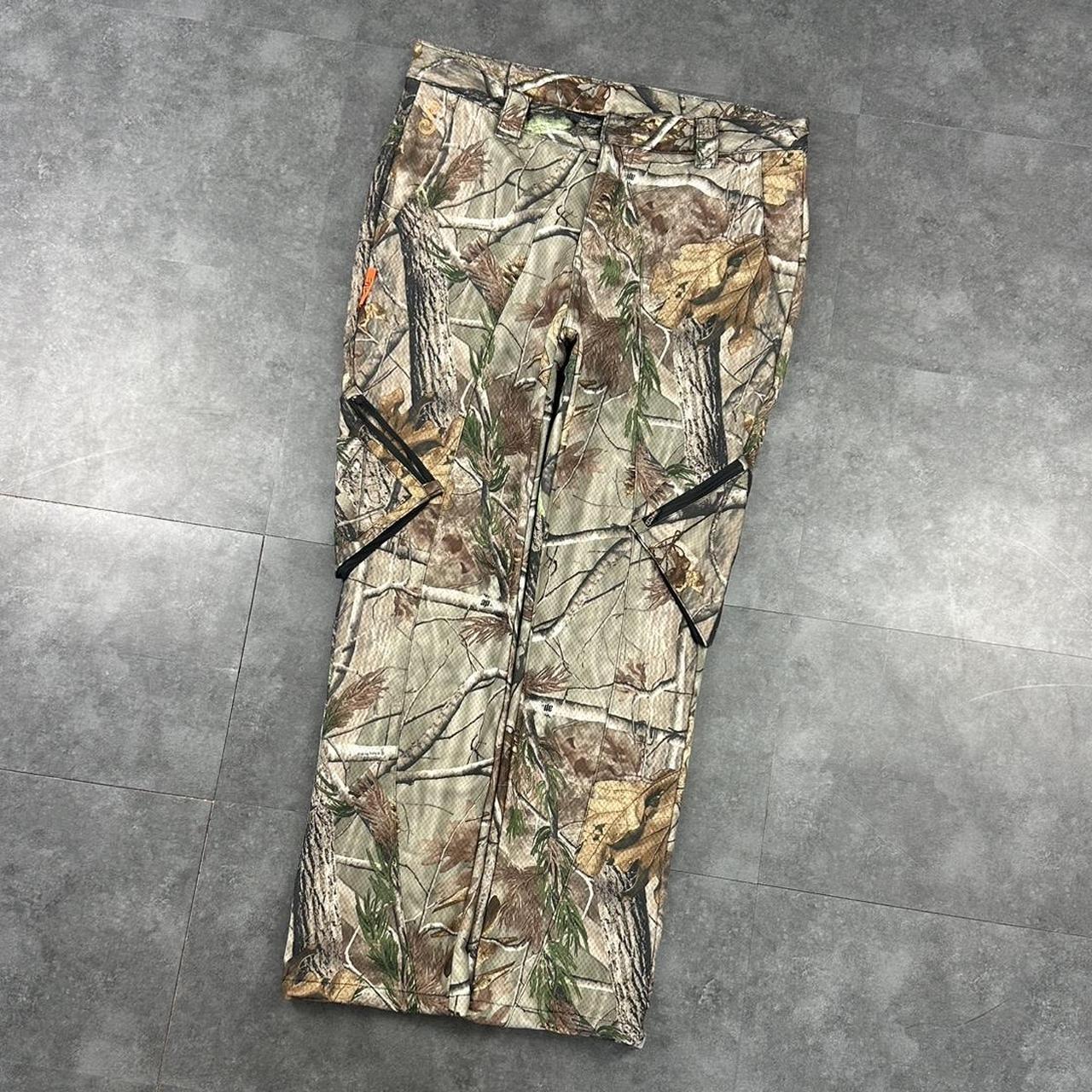 Realtree camo Mossy oak 2000s dungaree workwear cargo trousers