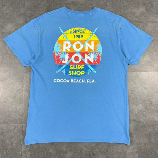 Ron John Surf Shop 2000s Surfer Print graphic T shirt