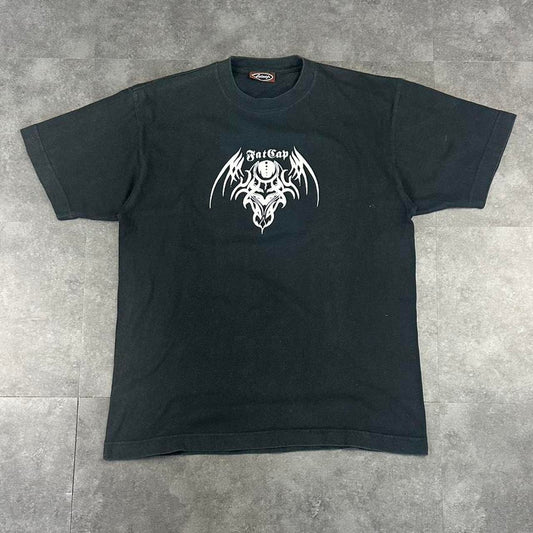 Fatcap T 2000s Print Logo Tattoo design Printed T shirt