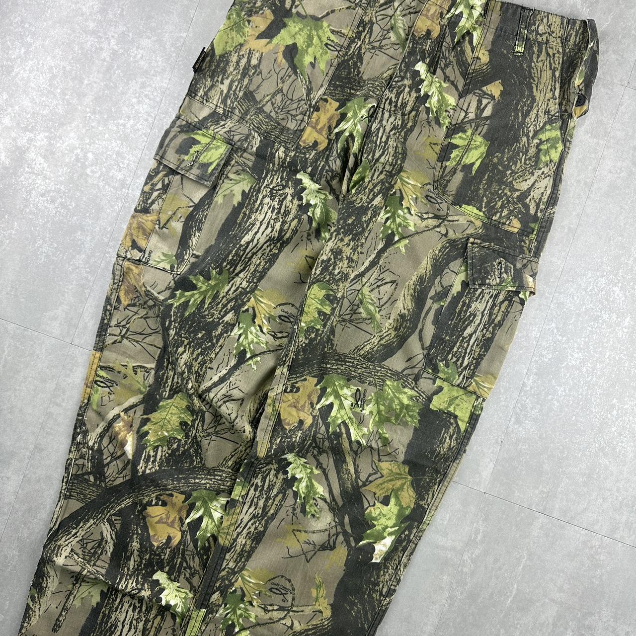 Realtree mossy oak camo 2000s dungaree workwear cargo trousers