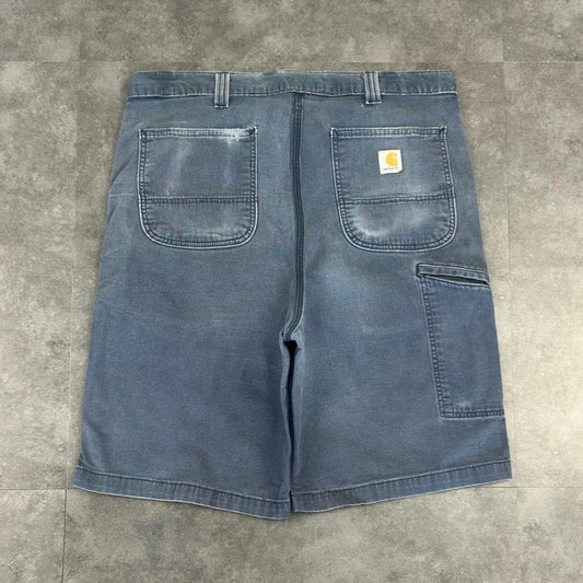 Carhartt 2000s dungaree workwear comfort fit cargo shorts