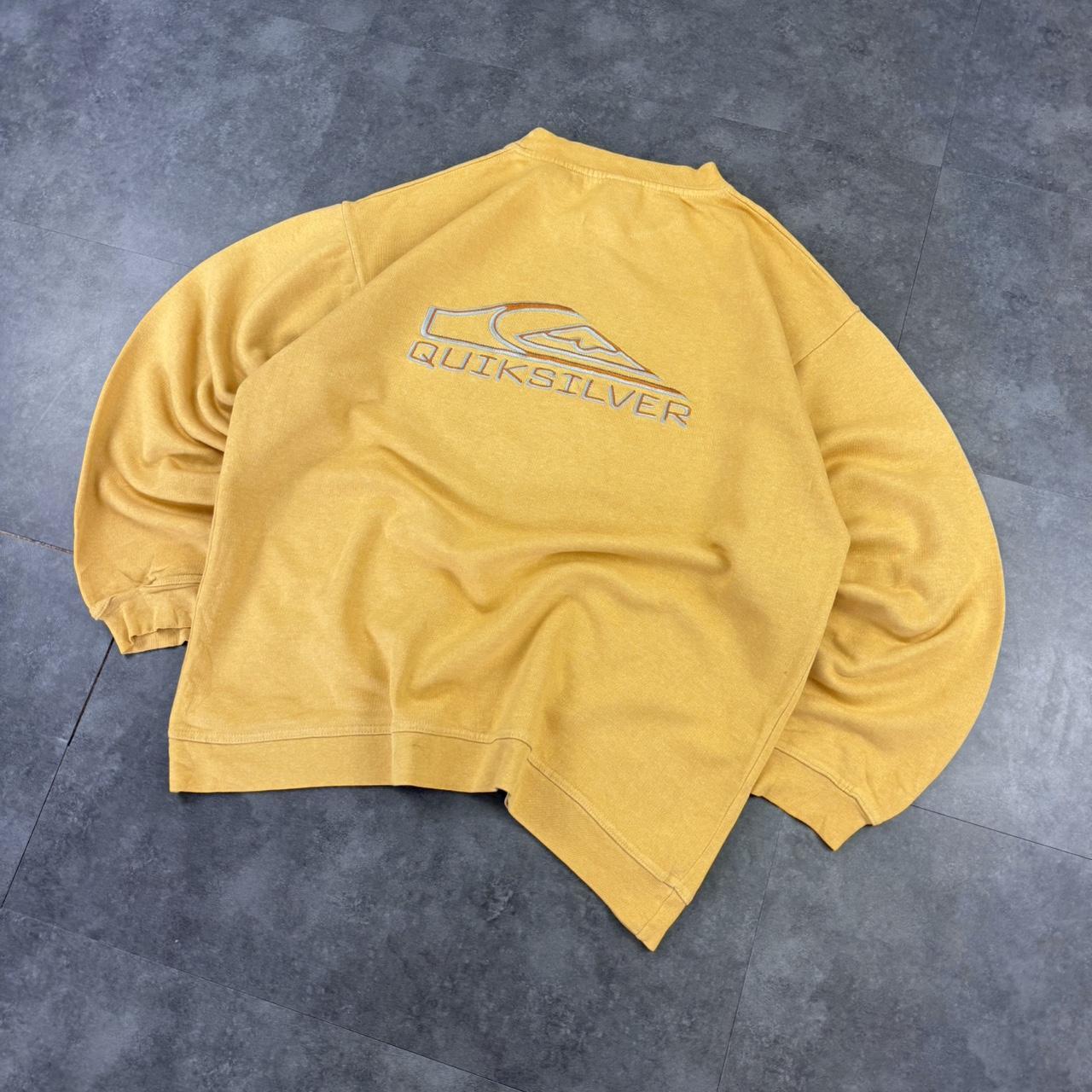 Quiksilver Vintage 2000s Surfwear company y2k spellout sweatshirt